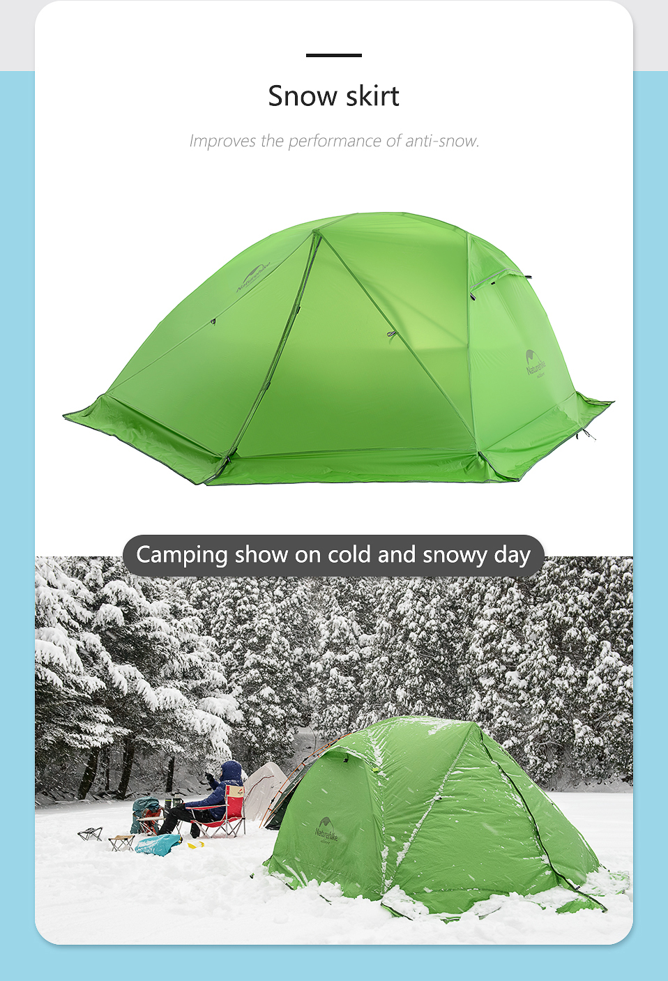 Cheap Goat Tents  Star River Camping Tent Upgraded Ultralight 2 3 Person 4 Season Tent With Free Mat Outdoor NH17T012 T Tents 
